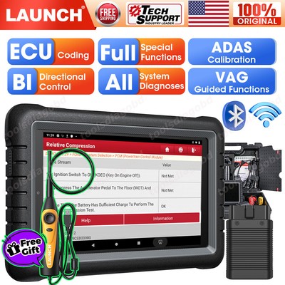 Bidirectional Scan Tool Car Scanner LAUNCH X431 PROS V PRO Key Coding ALL System