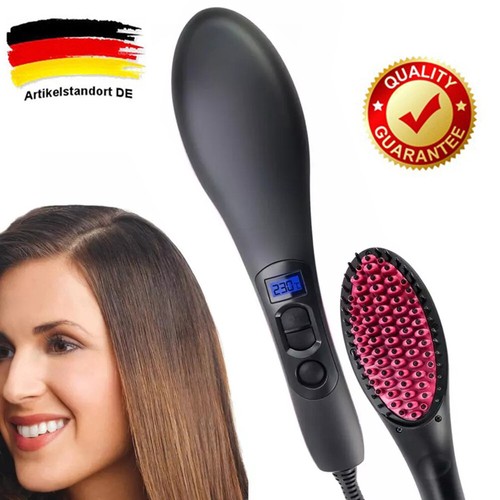 Glättbürste Ionen Bürste Glättungsbürste Ionen Haarbürste Haarglätter Kamm Damen