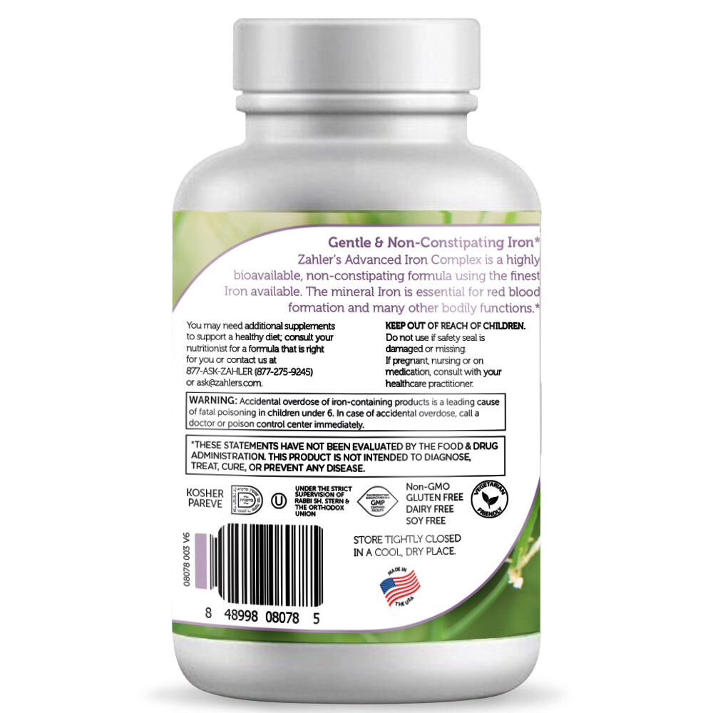 Bioactive complete b complex инструкция. Zahler iron complex. iron complex витамины. iron complex zahler инструкция.