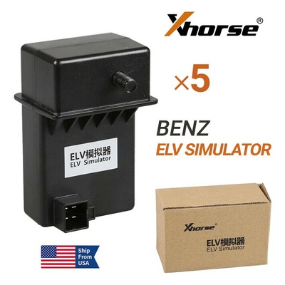 5x Xhorse Steering Lo.ck ESL ELV Emulator Fit For Mercedes Benz W204 W207 W212