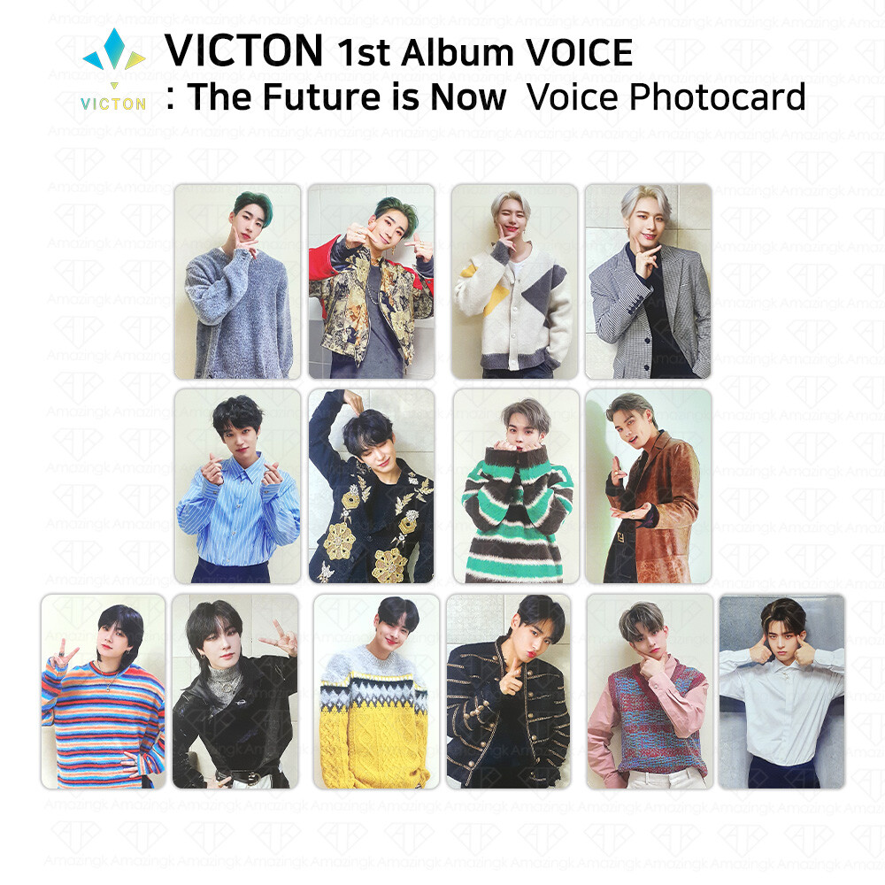 VICTON スンウ 台湾 ヨントン トレカ VOICE アルバム card VICTON 1st Album Voice The Future is Now Voice QR Code
