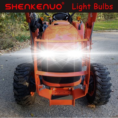 2 Blinding BRIGHT LED light bulbs For Kubota B2410 B2630 B2710 B2910 31391-34360