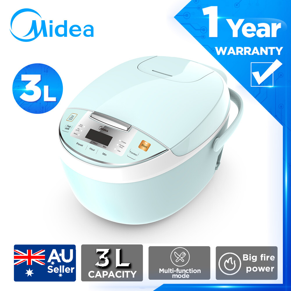 Compare Midea 3L Multi Function Smart Kitchen Electric Rice Cooker 605W