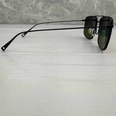 Pre-owned Maui Jim Polarized Sunglasses  Aeko Mj886-02 55 16 140 Mat Black Hawaii Lava Lens
