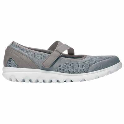 

Propet Travelactiv Mary Jane Walking Womens Grey Sneakers Athletic Shoes W5103-, Propet Travelactiv Mary Jane Walking