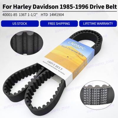 136 Tooth 1-1/2'' 14mm Rear Final Drive Belt 40001-85 fits for Harley Davidson
