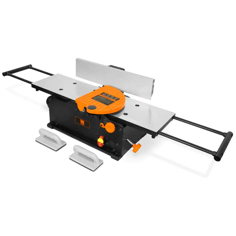 10 Amp 8 In. Spiral Benchtop Jointer with Extendable Table