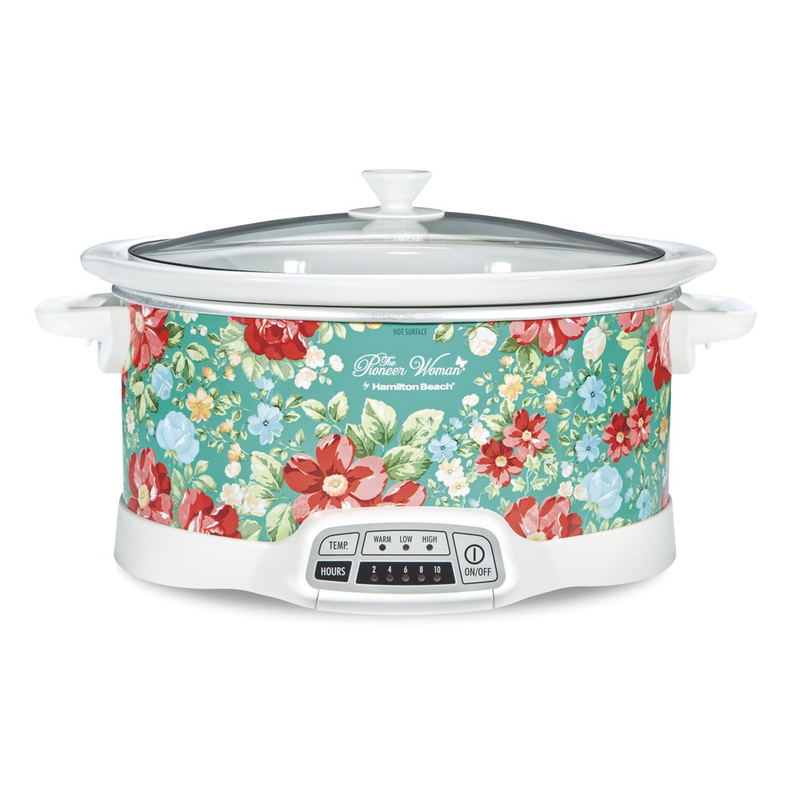 Pioneer Woman Crock Pot Vintage Floral Crockpoti