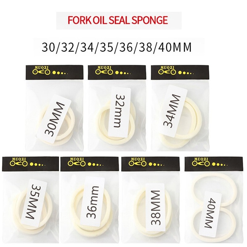 Prevent Dust Oil Sealed Foam Absorb Seal Bicycle Sponge Ring Front Fork Parts