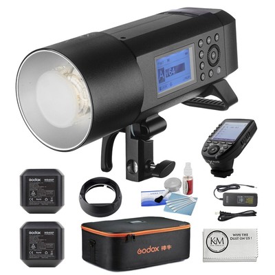 Godox AD400Pro Witstro Flash +Battery +Flash Trigger +Cleaning Kit +Cloth