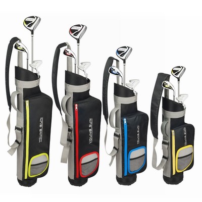 Young Gun SGS X EAGLE Junior Golf Club Youth Set & Bag for Kids, Left Hand