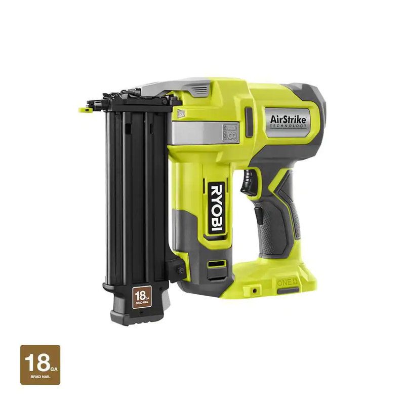18V Cordless AirStrike Brad Nailer 18 Gauge Battery Powered Fastening Tool Only