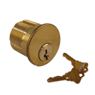 32MM Mortise Lock SC1 Cylinders Adams Rite Type  for Store Front Door Brass KD