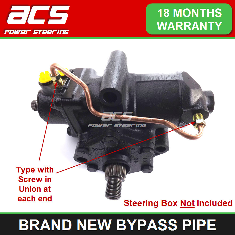 BRAND NEW LDV CONVOY POWER STEERING BOX BYPASS PIPE (Screw In Unions