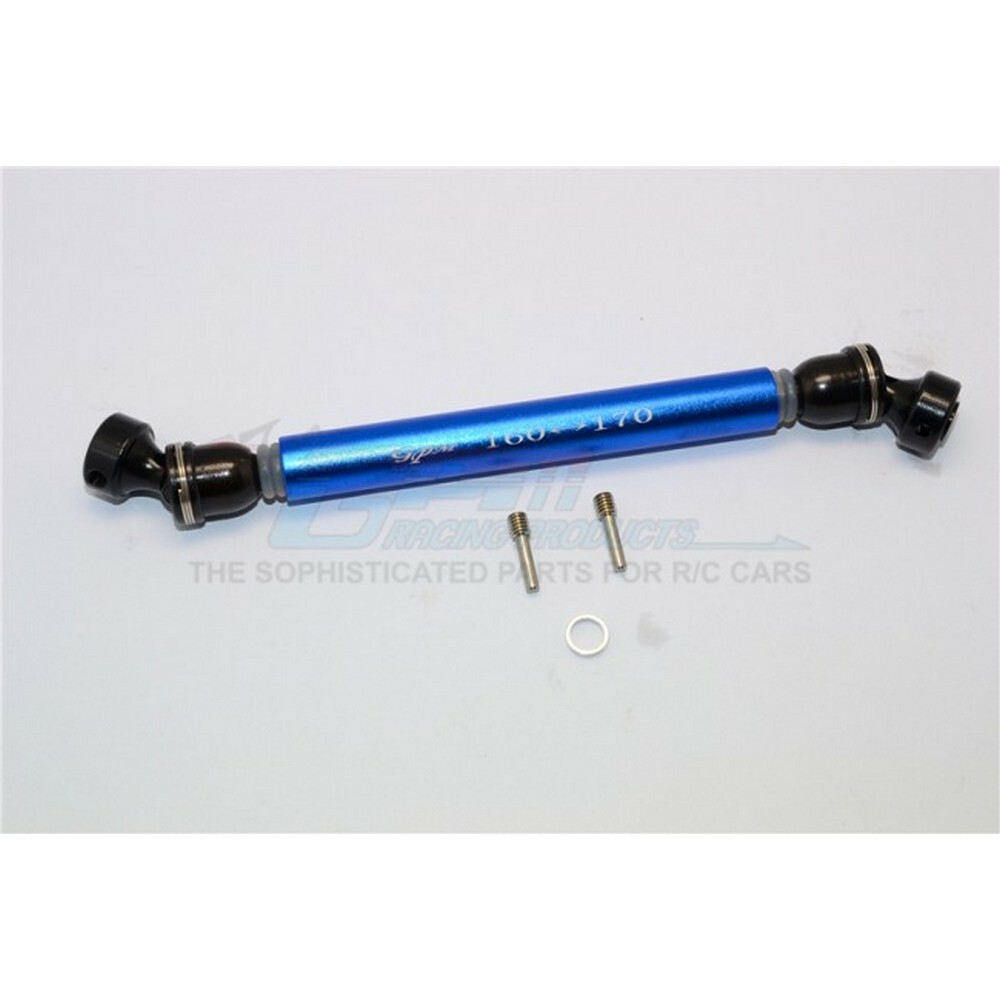 For Traxxas E-Revo 2.0-STEEL #45 +ALUMINUM REAR DRIVE SHAFT- 4PC SET - BLUE