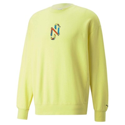

Мужская желтая толстовка с круглым вырезом Puma Njr X Graphic 53573291, Желтый