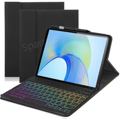 For Huawei MatePad 11/SE/Pro/T10/Honor Pad X9 Backlit Keyboard Mouse Case Cover