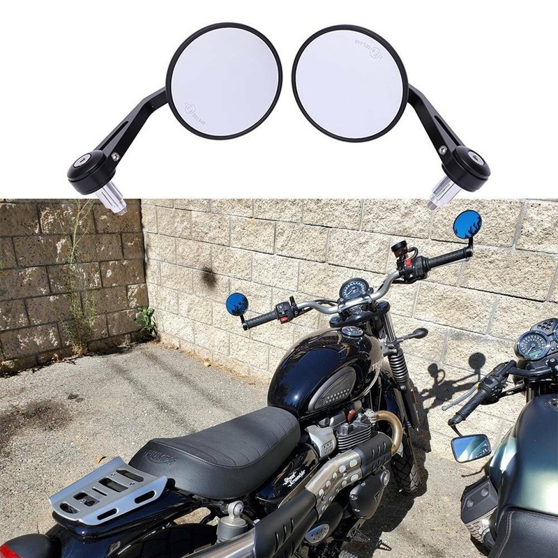 Black Motorcycle Round 7/8 Black Motorcycle Round 7/8