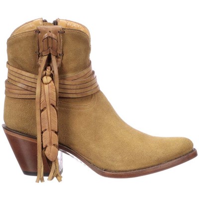 

Женские ковбойские ботильоны Lucchese Robyn с круглым носком, размер 6,5 C, модельные сапоги M6001, Бежевый, Lucchese Robyn Round Toe Cowboy Booties
