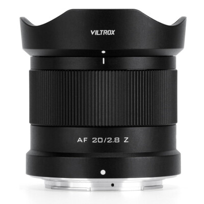 VILTROX 20mm F2.8 FE AF Lens Full Frame For Nikon Z Mount Z5 Z50 Z6 Z6II Z7 Z7II