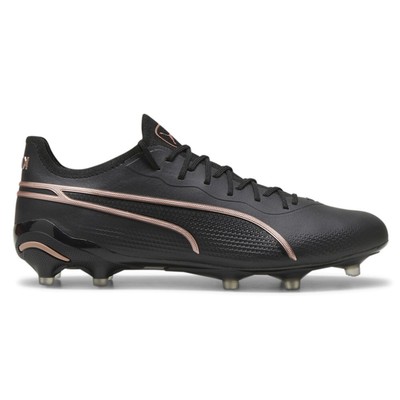 Мужские черные кроссовки Puma King Ultimate Firm Ground с искусственным покрытием для футбола