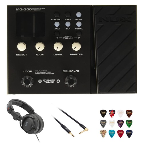 NUX MG-300 Multi Effects Pedal w/ Headphone, Instrument Cable, & Picks 885947103768 | eBay NUX MG-300 Multi Effects Pedal w/ Headphone, Instrument Cable, & Picks 885947103768 | eBay