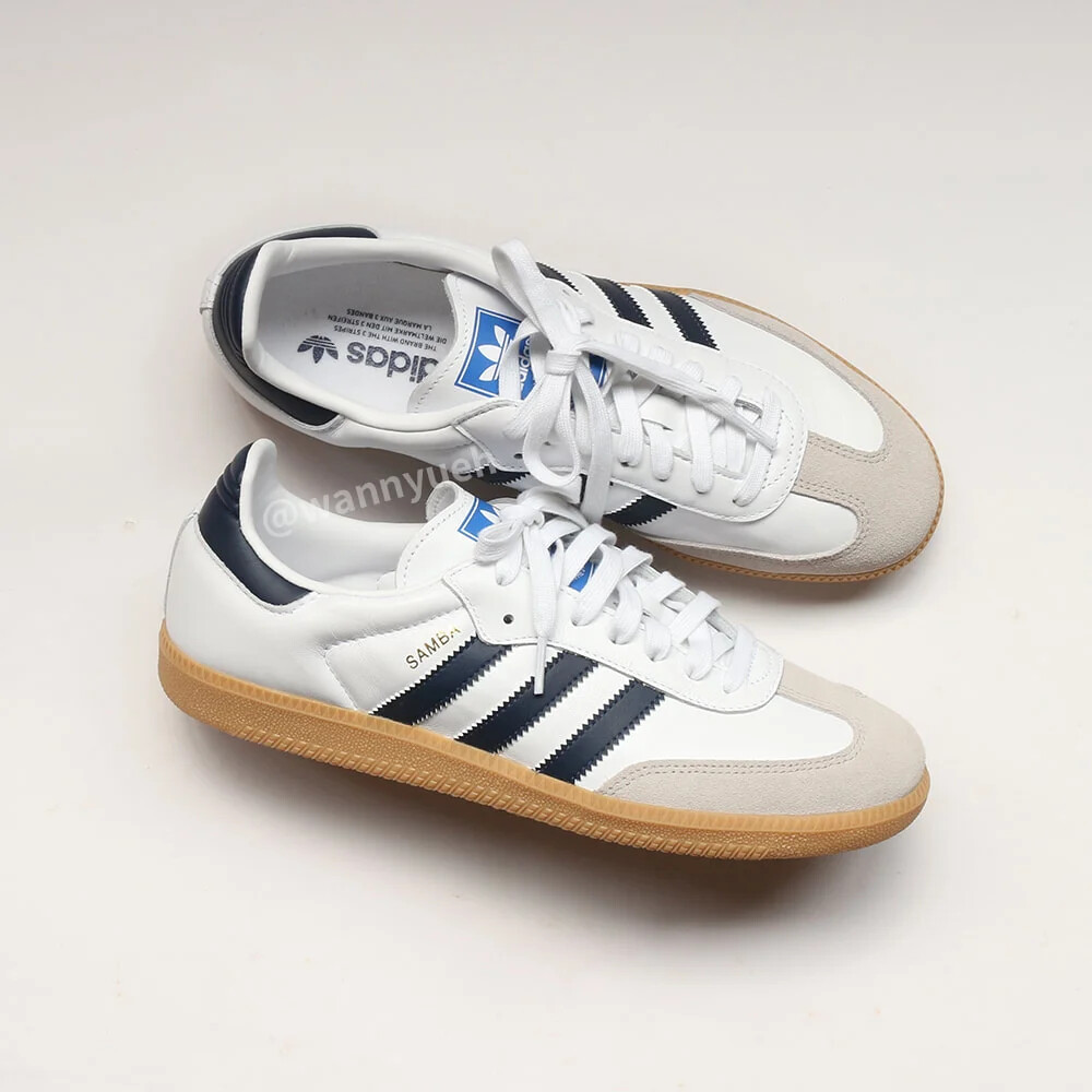 【Adidas】Samba OG Night Indigo Cream White ★IG1968★ adidas Samba 
