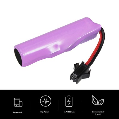 3.7V 500mAh  &  Cable for 1/28   Stunt Car W6V9