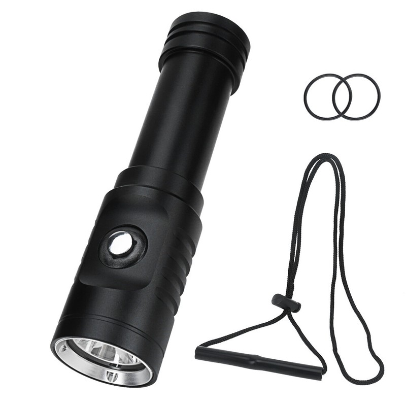 99000lm 100m Underwater Diving Light Dive Led Flashlight Scuba Lamp Torch M54