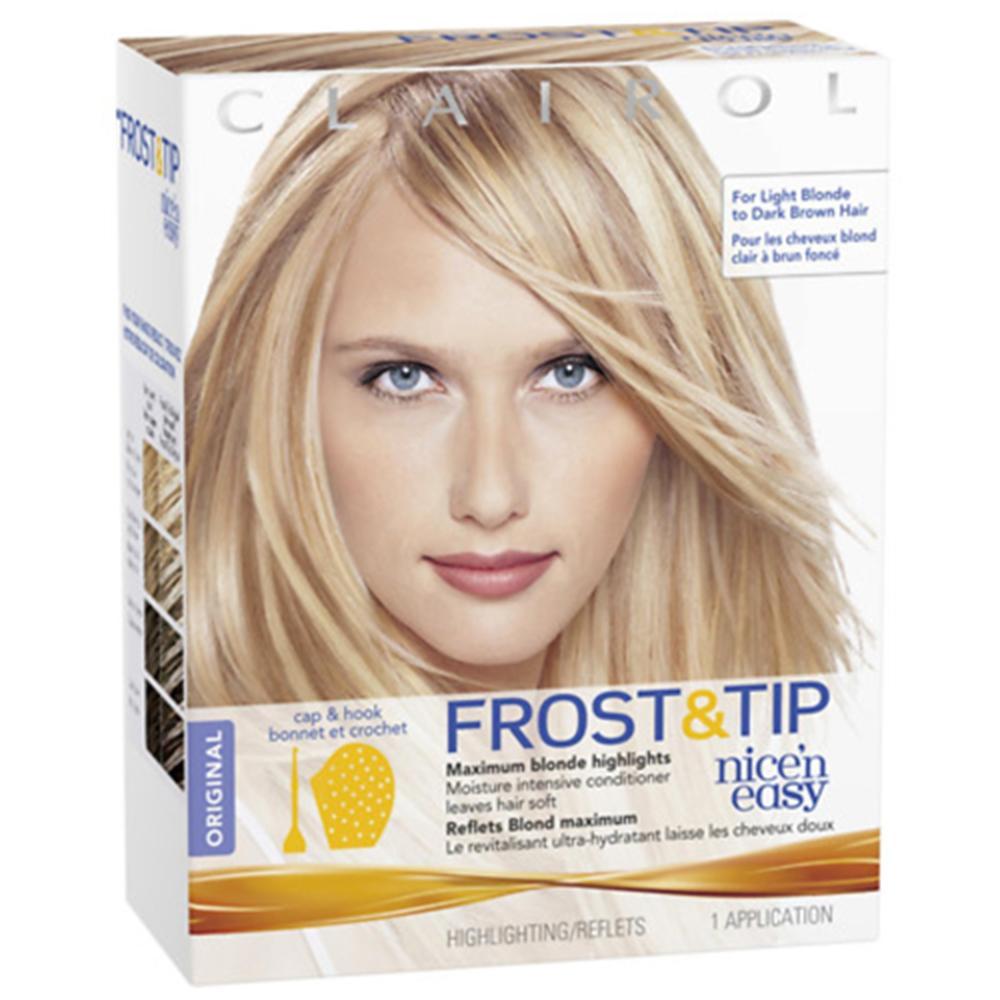 Clairol N Easy Frost Tip Blonde Highlights Original 1 Kit For