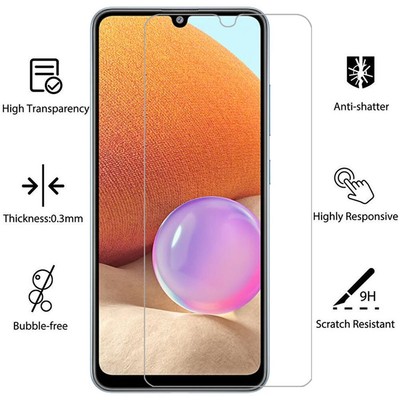 Slip-Proof Tempered Glass For Realme C30 Narzo 60 C55 Narzo N53 10 Pro C30s V30