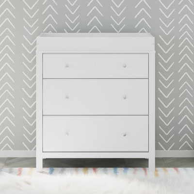 CHANGING TABLE DRESSER 3 Drawer Multiple Colors Available