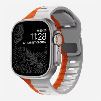 For Apple Watch Series Ultra 9 8 7 SE 6 5 iWatch 49mm Silicone Sport Strap Band