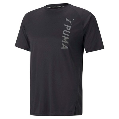 

Puma Fit Футболка с круглым вырезом и коротким рукавом Мужские спортивные повседневные топы размера  522119, Черный, Puma Fit Crew Neck Short Sleeve T-Shirt