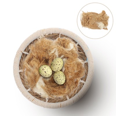 1 Bag of Replaceable Bird Nesting Pad Comfortable Nesting Cushion Professional