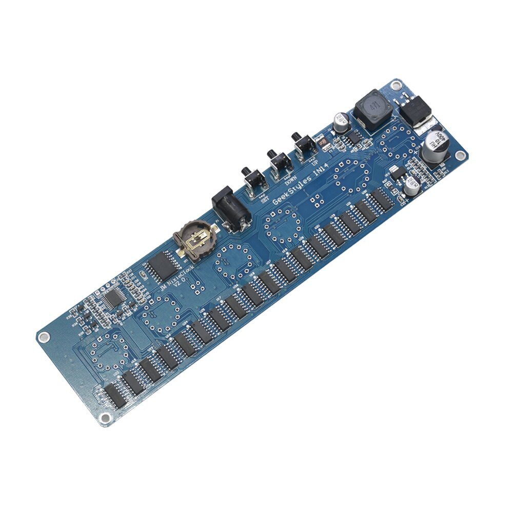 USB 5V Control Nixie Tube RGB LED Digital Clock Module Kit DIY With Shell