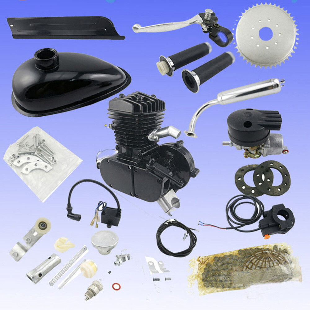 80cc 2-takt motor gas für motorisierte fahrrad anleitung