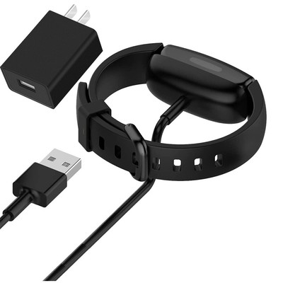 3ft/1m Charger Fast Charging Cord Charge Cable w/ Power Adapter for Fitbit Ace 3