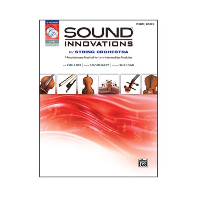 Alfred Sound Innovations for String Orchestra Book 2 Violin Book CD/DVD