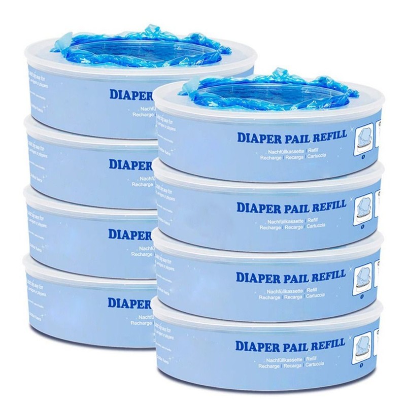 Thickened Diaper Trash Bags Durable Refill Bags New Nappy Bin Refills