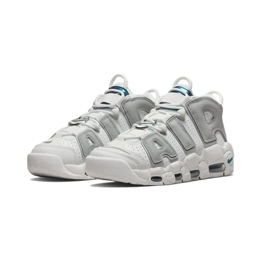 Nike Air More Uptempo グレー Women's Nike Air More Uptempo FLS Trainers White/Grey DR7854