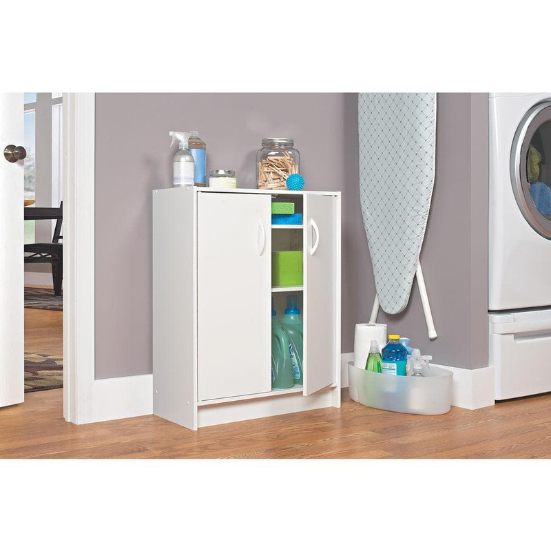 Storage Cabinet 2-Cube Organizer With Adjustable shelves 32 
