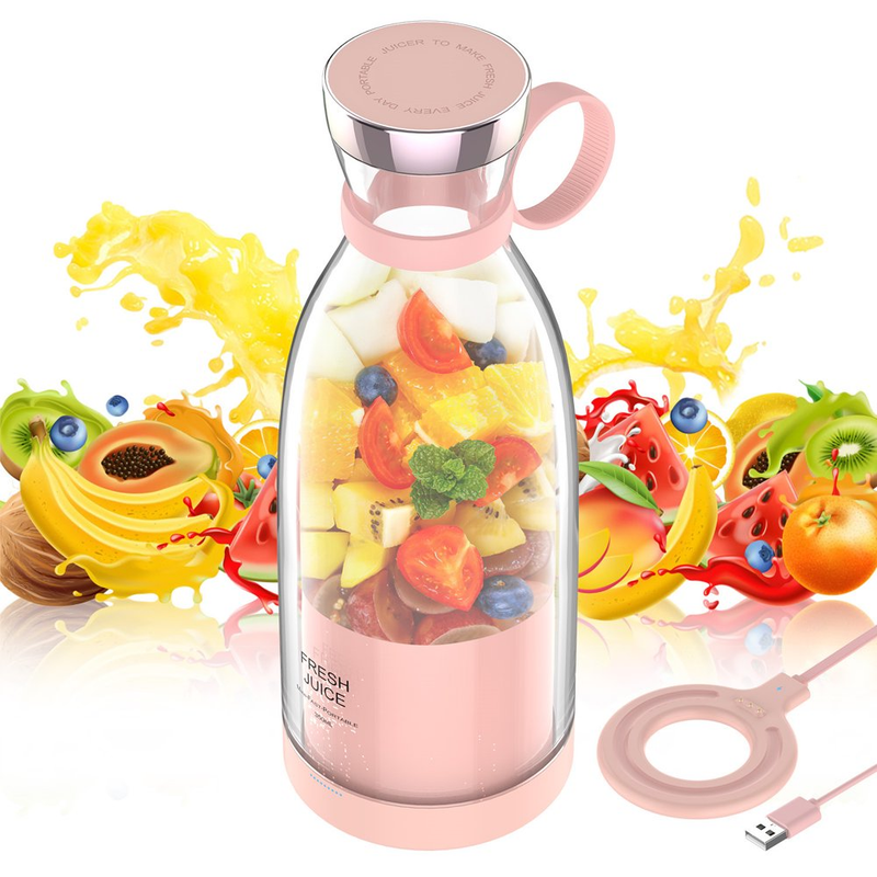 Wireless Portable Blender: Blend On-the-Go for Shakes, Smoothies, and Juices!