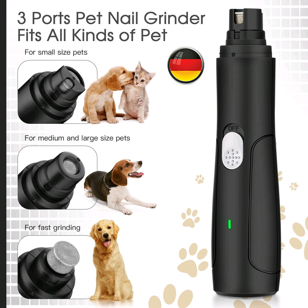 Pecute Krallenschleifer für Hunde Krallenschere Krallenschneider Krallen-Pflege