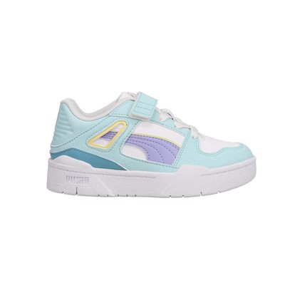 

Puma Slipstream Girls Ac+ Slip On Youth Girls Синие, белые кроссовки Повседневная обувь, Blue;white, Puma Slipstream Girls Ac+ Slip On Youth