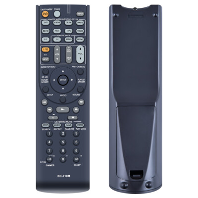 New RC-710M Remote Control For Onkyo AV Receiver TX-SR606 TX-SR606S TX-SR606B