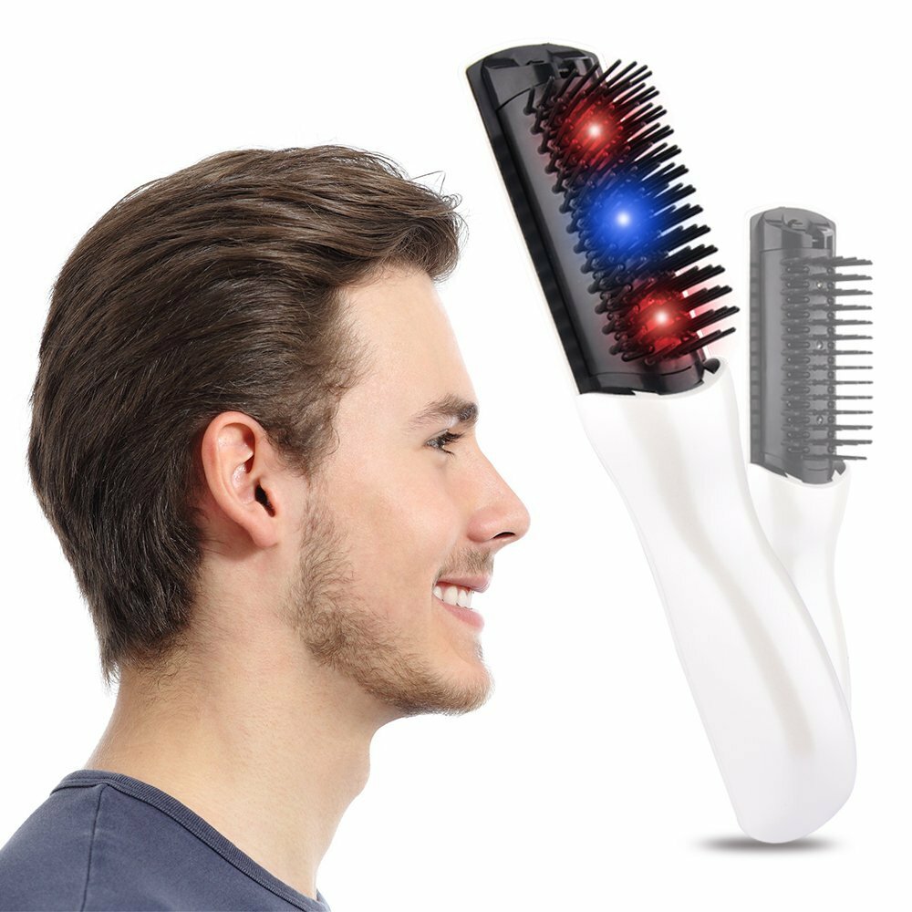Electric Laser Hair Comb Therapy Promote Hair Growth Massage Brush