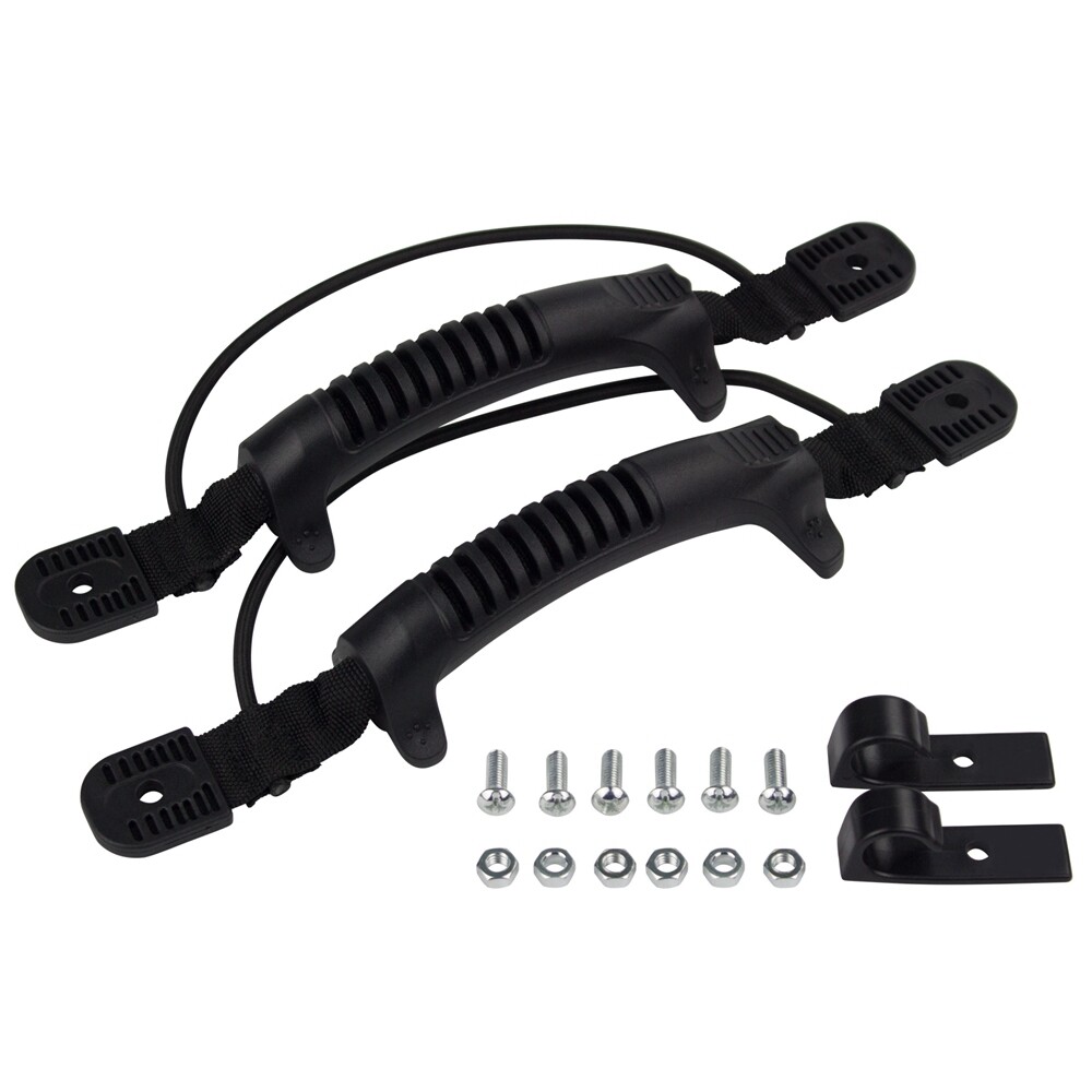 2/4/6/10PCS Carry Handle Hardware 10.8*0.9 inch Black Ocean Kayak Lifetime