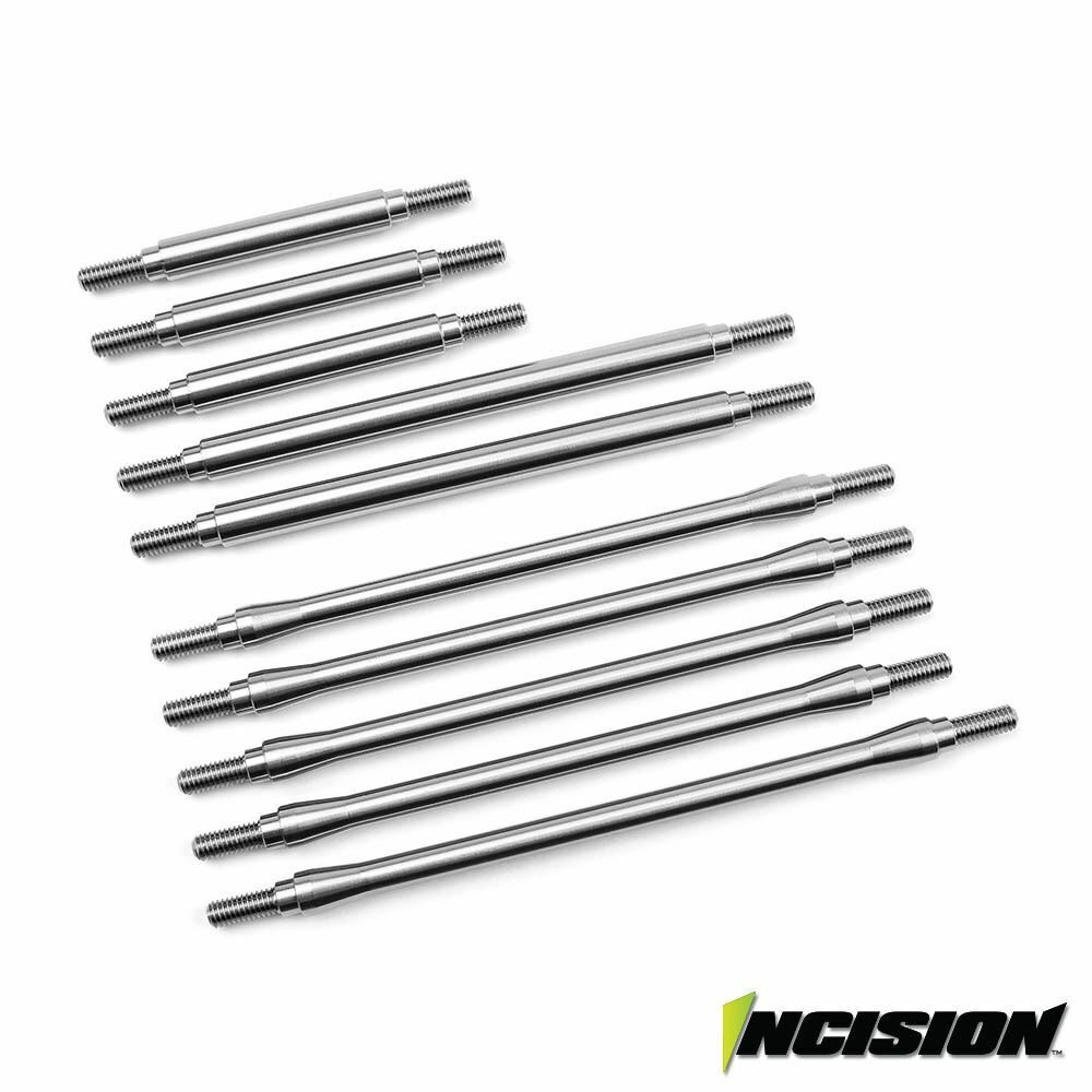 VANQUISH IRC00201 INCISION TRX-4 STAINLESS STEEL 10PC LINK KIT 12.3 INCH