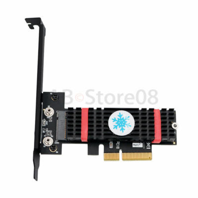 M.2 NGFF PCI-e nvme  SSD to PCI Express 3.0 x4 Host Adapter with heatsink